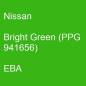 Preview: Nissan, Bright Green (PPG 941656), EBA.